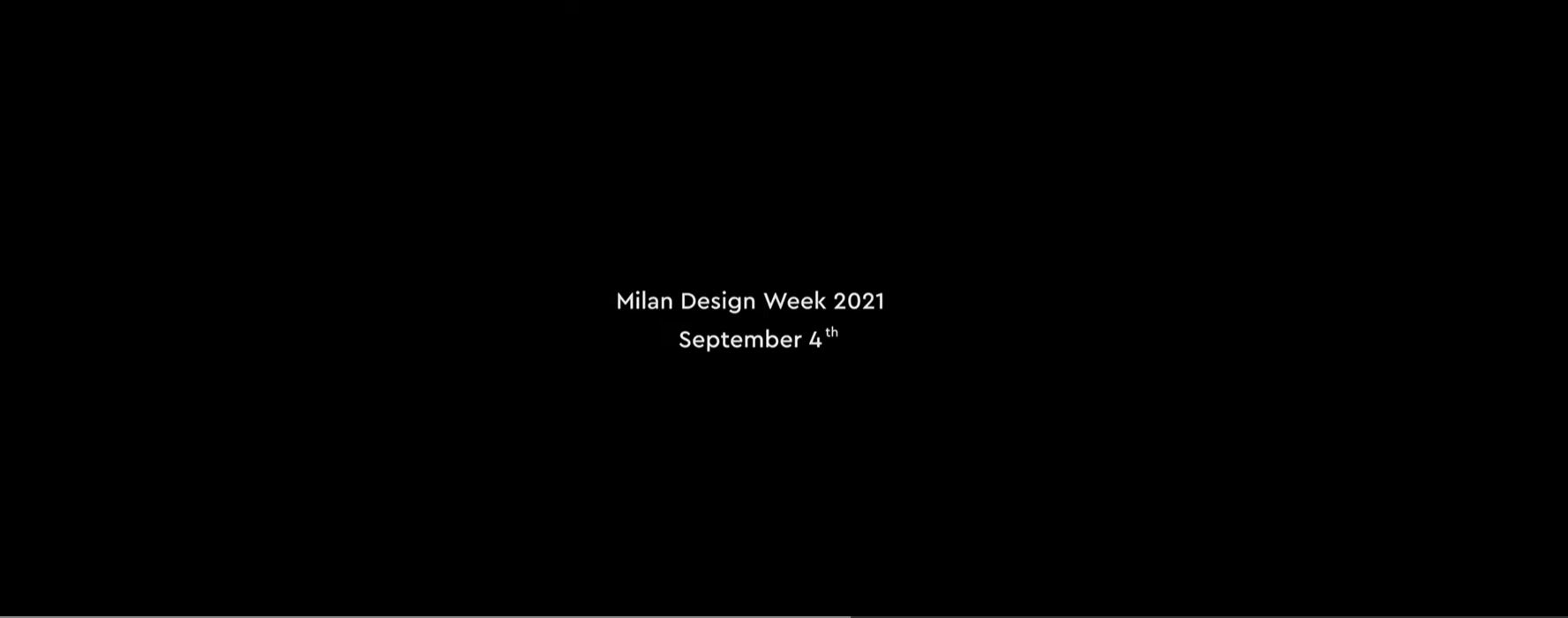 Milano Design Week 2021